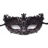 Karnevalový kostým maska škraboška s glitry 5 černá