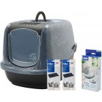 Savic toaleta Nestor Jumbo Marble + 2ks náhradní filtry + 6ks sáčky Bag it up – Zboží Dáma