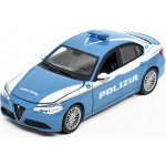 Bburago Alfa Romeo Giulia Polizia 2016 1:24 – Zbozi.Blesk.cz