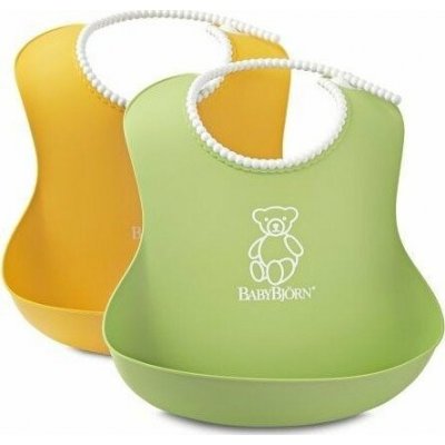 Babybjörn Bryndák měkký bez PVC - Soft | zelený/žlutý 2 ks – Zboží Mobilmania