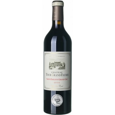 Chateau Tour Grand Faurie Saint-Emilion Grand Cru suché červené 2016 15,5% 0,75 l (holá láhev) – Hledejceny.cz