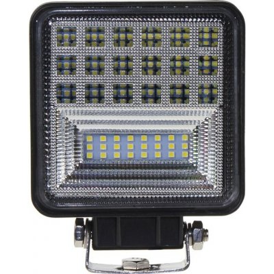 LED světlo čtvercové, 42x1W, 126x110mm, ECE R10 – Hledejceny.cz