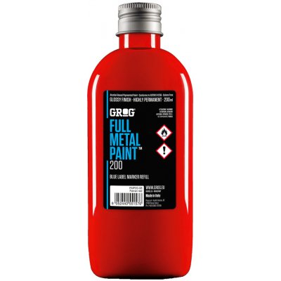 Grog Full metal paint náplň 200 ml Clockwork Orange – Zboží Dáma