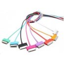 4World 07932 Kabel USB 2.0 iPad / iPhone / iPod přenos dat/nabíjení, 1m, černý