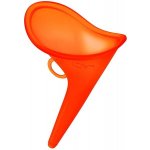 LadyP pomůcka pro čůrání vestoje neonově oranžová Obal: Standardní obal – Zboží Dáma