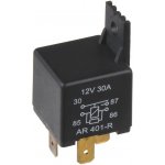 SPÍNACÍ relé 12V, 30A, s rezistorem | Zboží Auto
