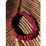 HEDVÁBNÝ SVĚT Různobarevné gumičky do vlasů 1 ks nová kolekce, WHITE ORCHID Nová generace gumiček: vínová – Hledejceny.cz