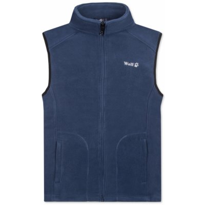 Wolf pánská flísová vesta B2356 tmavě modrá – Sleviste.cz