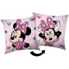 Dekorační povlak na polštáře Jerry Fabrics Minnie Pink bow 2 40 x 40 cm