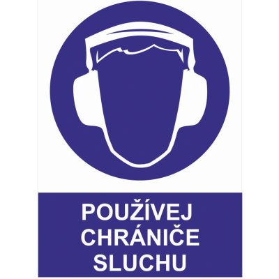 Použij chrániče sluchu plast 0,5mm A5 (210 x 148 mm) – Zboží Dáma