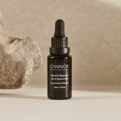 CANNOR Vitamínový elixír – suchý pleťový olej Schisandra & CBD - 20 ml – Zboží Mobilmania