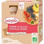 Babybio kapsička Jablko borůvky jahody 4 x 90 g – Hledejceny.cz