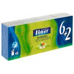 Velvet Balsam hygienické kapesníky 4-vrstvé 8 x 10 ks – Zboží Dáma