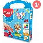 Maped Prstové barvy Color'Peps 4 barvy 80 ml – Zboží Dáma