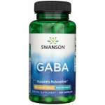 Swanson GABA Kyselina Gama Aminomáselná 500 mg 100 kapslí – Hledejceny.cz