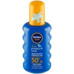 Nivea Sun Kids barevný spray na opalování SPF50+ 200 ml – Zboží Mobilmania