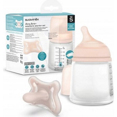 Suavinex antikoliková lahvička Zero AU bílá 180ml – Zboží Dáma