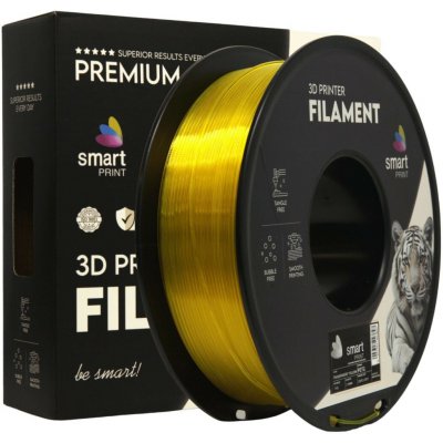 Smart Print Filament PETG transparentní žlutá 1.75mm 1kg – Zboží Živě