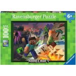 Ravensburger Minecraft Monstra z Minecraftu 100 dílků – Zboží Dáma
