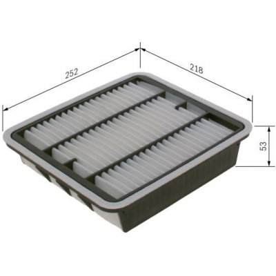 Vzduchový filtr BOSCH F 026 400 306 – Hledejceny.cz