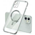 SES MagSafe silikonový kryt pro Apple iPhone 16 Plus - stříbrný 17317 – Zboží Mobilmania