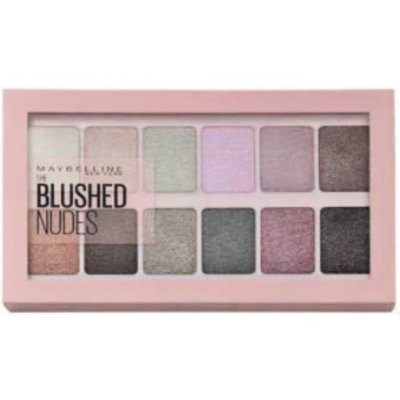 Maybelline The Blushed Nudes Paletka očních stínů 02 10 g – Sleviste.cz