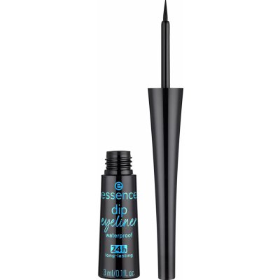 Essence Dip Eyeliner voděodolné tekuté oční linky 01 Black 3 ml – Hledejceny.cz