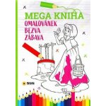Mega kniha omalovánek Blue bezva zábava – Zboží Mobilmania