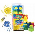 Patio Prstové barvy s razítky Colorino 10 ks – Zboží Dáma