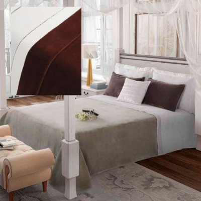 Piel model Lisa Španělská deka čokoládová 160x240 – Zbozi.Blesk.cz