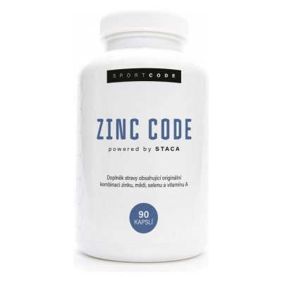 Sportcode Zinc Code Zinek, měď, selen, vitamín A, 90 kapslí – Zboží Mobilmania