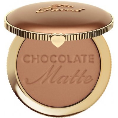 Too Faced Chocolate Soleil Matte Bronzer bronzer Chocolate 8 g – Zboží Mobilmania