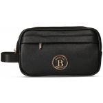 Bertoo kosmetická taška Nicola black plain grey – Zboží Dáma