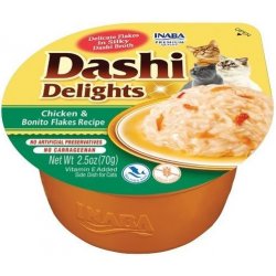 Inaba Dashi Delights kuře a vločky z tuňáka 70 g