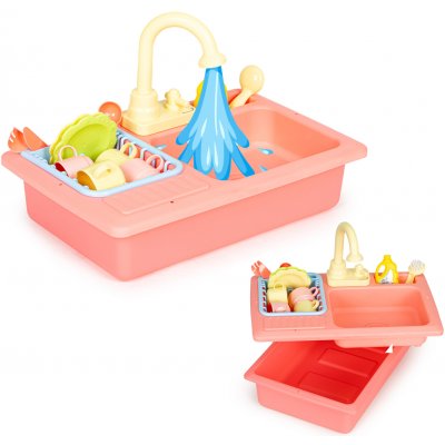 iMex Toys Kuchyňský dřez 2v1 Dětská kuchyňka modrá – Zboží Dáma