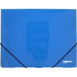 Karton P+P eCollection A4 desky s gumou 3 klopy modré – Zboží Živě