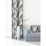 Závěsy dekorační Vlny šedé - více rozměrů - 145x250cm / Ano 391102-112 – Hledejceny.cz