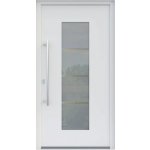 ARON vchodové dveře 3141-2 bílé 100 x 200 cm L – Hledejceny.cz