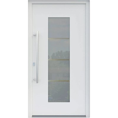ARON vchodové dveře 3141-2 bílé 100 x 200 cm L – Hledejceny.cz