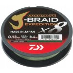 Daiwa Splétaná Šňůra J-Braid Expedition X8E Smash Orange 300 m 0,10 mm 6,9 kg – Zboží Dáma