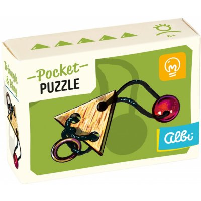 Albi Mini hlavolam Trojúhelník – Zboží Dáma