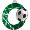 Sportovní medaile Akrylátová medaile FOTBAL fotbalový míč 5 cm