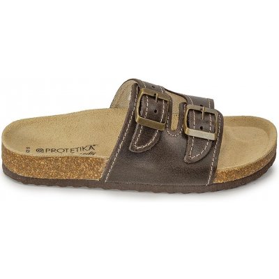 Protetika Ortopedické pantofle ORS T13/40 hnědá – Zboží Mobilmania