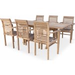 Nábytek Texim Bali I. teakový set 1+6 – Sleviste.cz