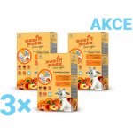 Goldim kozí kukuřično rýžová s broskví a dýní multipack 3 x 285 g – Zboží Dáma