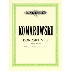 Komarowski KONZERT Nr.1 E minor / housle + klavír