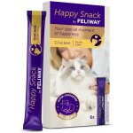 Feliway Happy Snack Kuřecí 6 x 15 g – Sleviste.cz