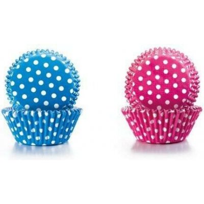 Ibili Papírové košíčky puntík 7,5x4cm – Zboží Dáma