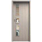 Sapeli Elegant Komfort M33 posuvné borovice bílá 60 x 210 cm Čiré sklo – Hledejceny.cz