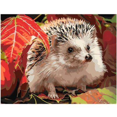 Vikpap 40 x 30 cm Ježek v podzimním listí – Sleviste.cz